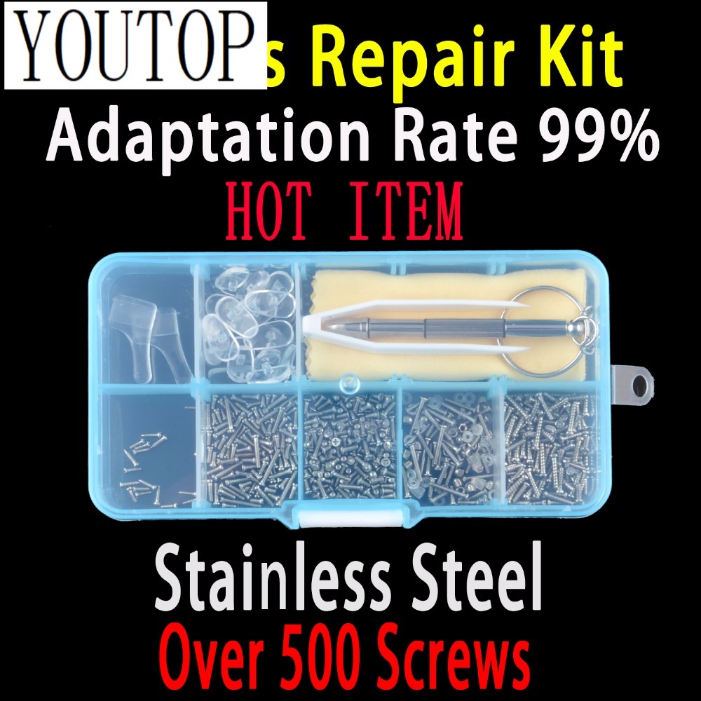 Micro Screwdriver Kit - 500 طقم تصليح النظارات أداة مجموعة