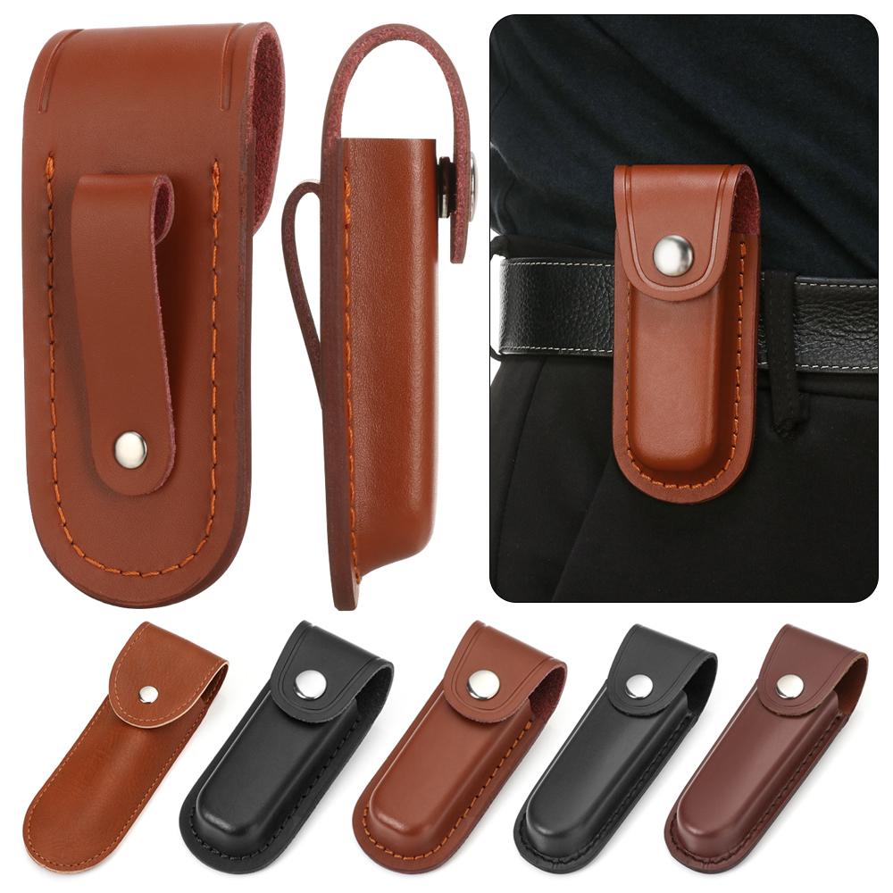 Edc Everyday Carry Knives - عالية الجودة الجلود غمد حامل سكين