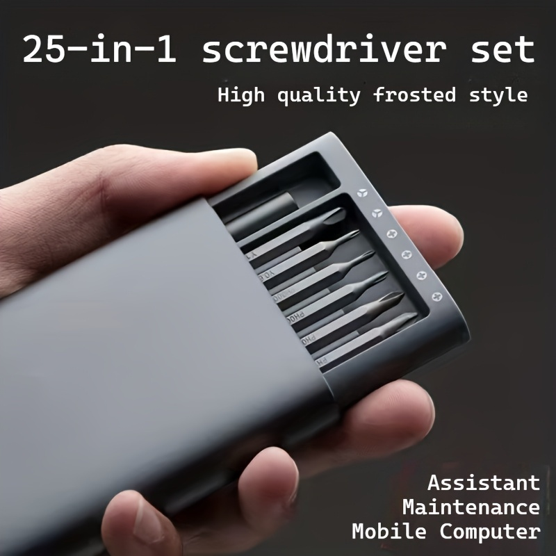 Micro Screwdriver Kit - طقم مفكات دقيقة مغناطيسية 25 في