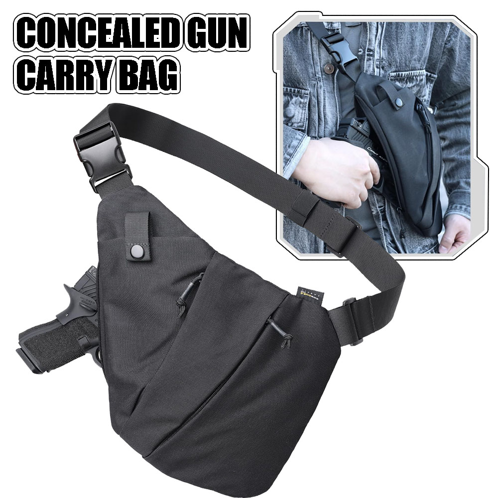 Edc Carry Bag For Pistol - حقيبة حمل بندقية تكتيكية مخفية ،