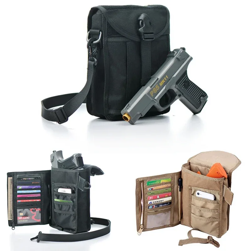 Edc Carry Backpack - التكتيكية الرجال الكتف مسدس المدى حقيبة