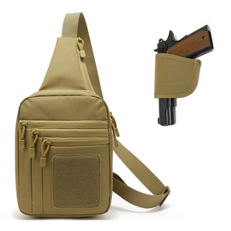 Edc Carry Backpack - حقيبة صدر تكتيكية مخفية ، حقيبة