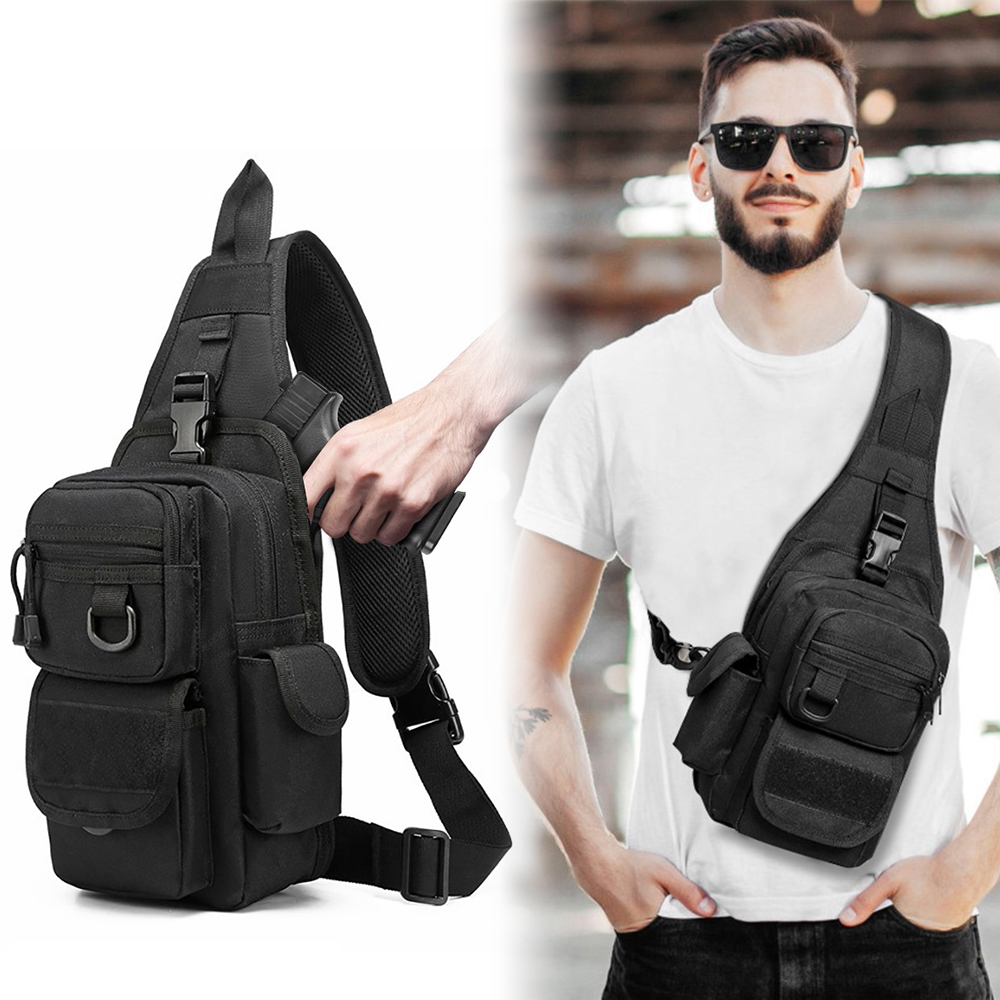 التكتيكية مسدس حقيبة حمل بندقي - مراجعة Edc Carry Backpack وسعره