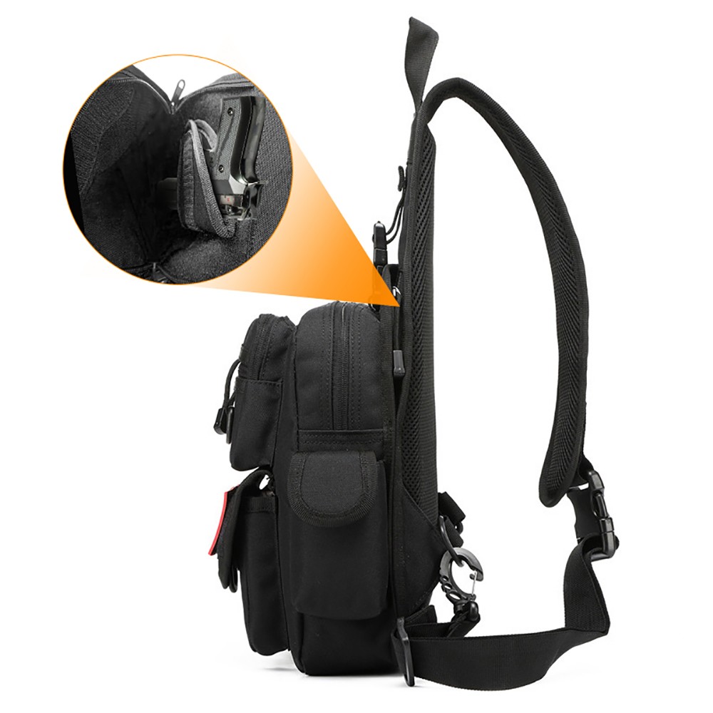 التكتيكية مسدس حقيبة حمل بندقي - مراجعة Edc Carry Backpack وسعره