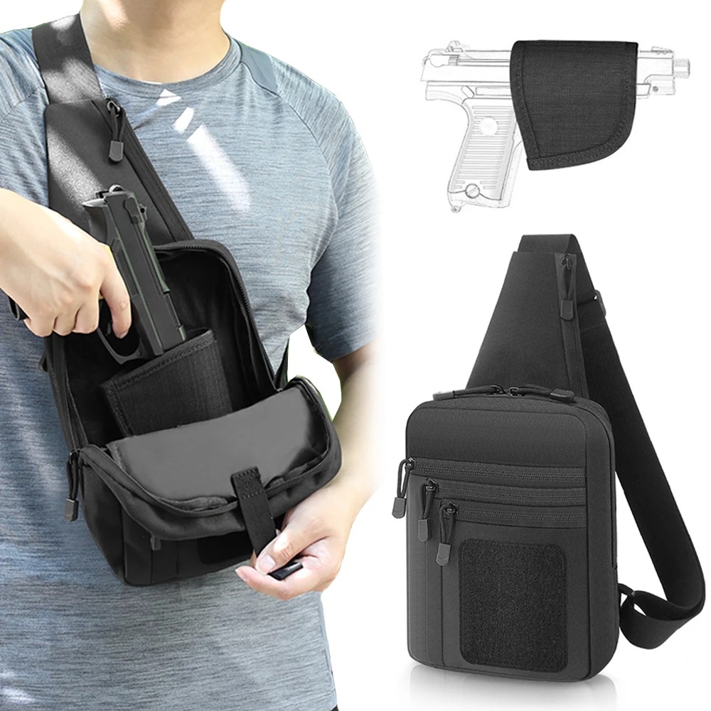 حقيبة مسدس تكتيكية، حافظة مسدس - مراجعة Edc Carry Bag For Pistol وسعره