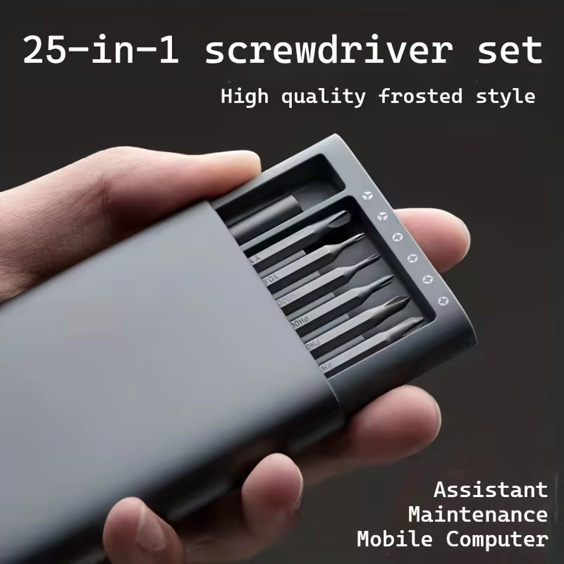 طقم مفكات صغيرة 25 في 1 مع رؤو - مراجعة Micro Screwdriver Kit وسعره
