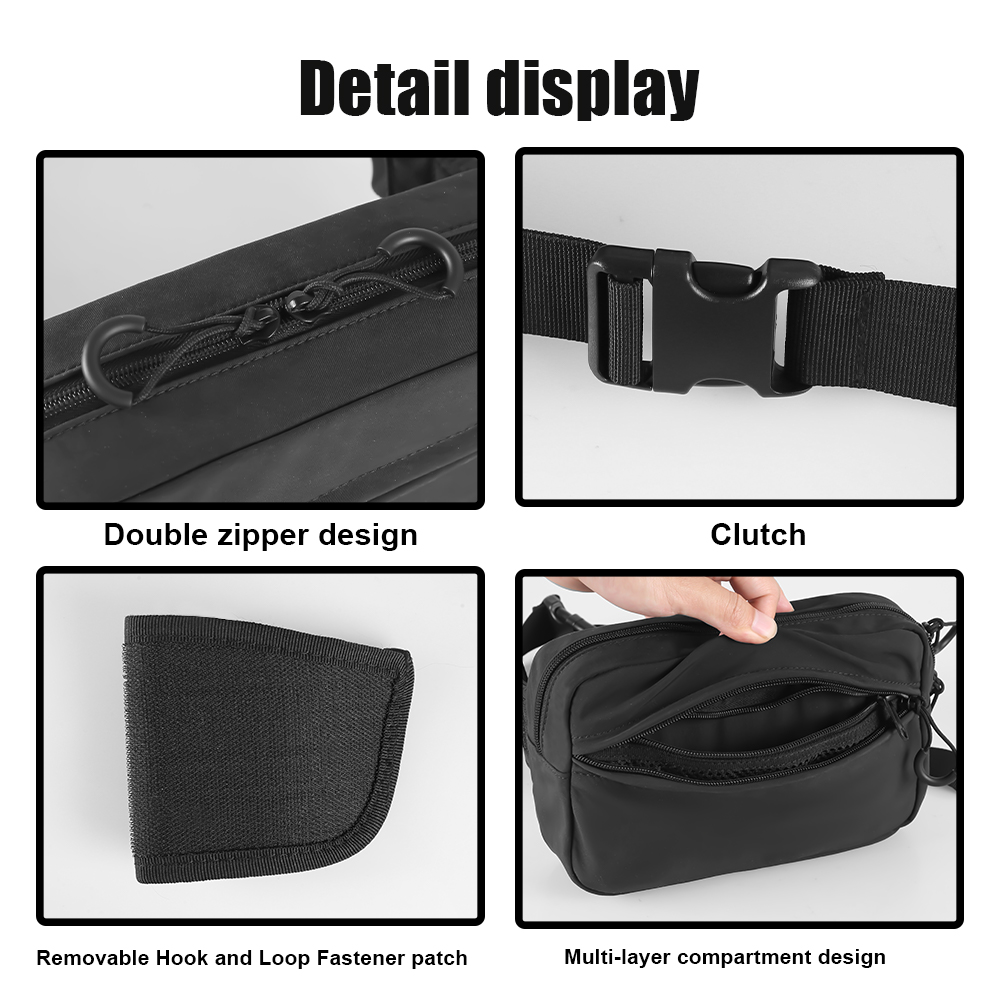 حقيبة خصر تكتيكية مخفية للحمل  - مراجعة Edc Carry Bag For Pistol وسعره