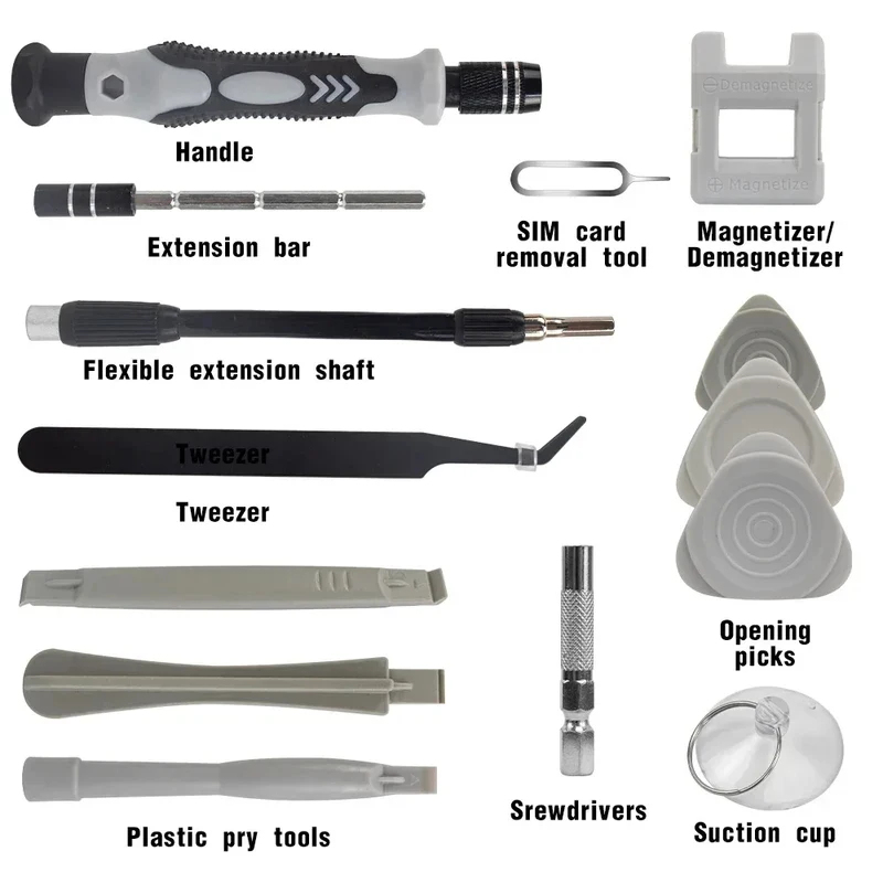 مجموعة مفكات مغناطيسية محمولة  - مراجعة Micro Screwdriver Kit وسعره