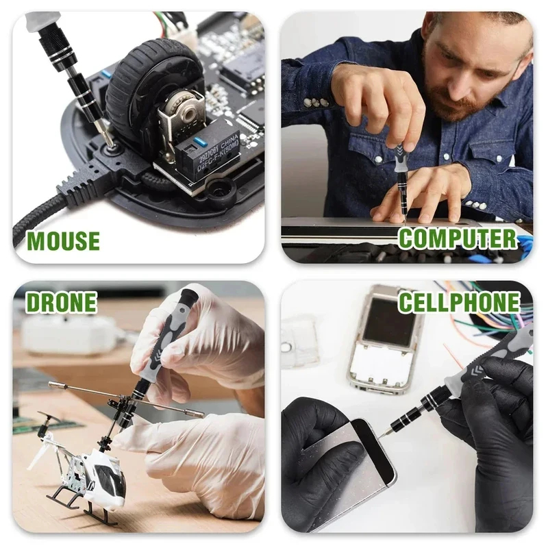 مجموعة مفكات مغناطيسية محمولة  - مراجعة Micro Screwdriver Kit وسعره