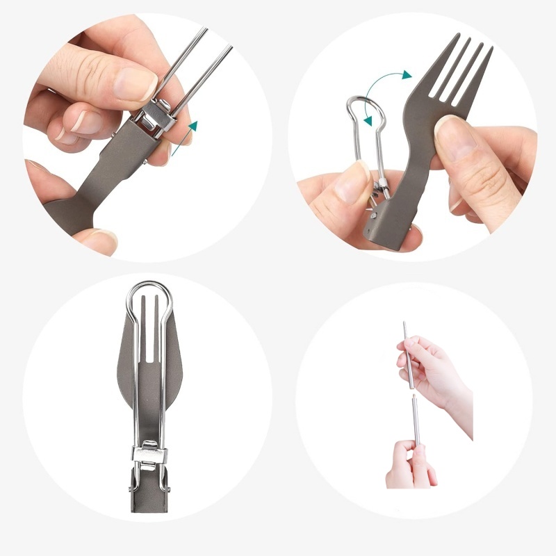 طقم أدوات طعام قابل للطي من ال - مراجعة Edc Everyday Carry Knives وسعره