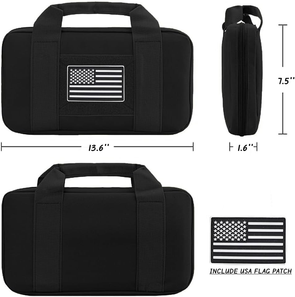 في الهواء الطلق بندقية حقيبة ح - مراجعة Edc Carry Bag For Pistol وسعره
