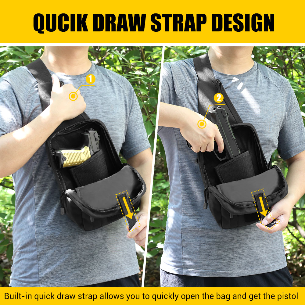 حقيبة تكتيكية لحمل المسدس، حاف - مراجعة Edc Carry Bag For Pistol وسعره